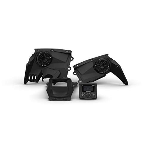Rockford Fosgate X317-STG1 Audio Kit: PMX-1 Receiver & M0 Series Front Speakers for Select Can-Am Maverick X3 Models (2017-2022) Rockford Fosgate X317-STG1 Audio Kit: PMX-1 Receiver & M0 Series Front Speakers for Select Can-Am Maverick X3 Models (2017-2022)
